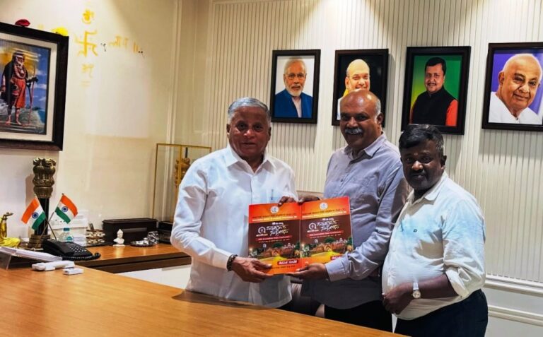 ಪತ್ರಕರ್ತರಿಗೆ ರೈಲ್ವೆ ಪಾಸ್ ಜಾರಿಗೊಳಿಸಲು ಸಚಿವ ಸೋಮಣ್ಣಗೆ ಪತ್ರಕರ್ತರ ಸಂಘ ಮನವಿ!